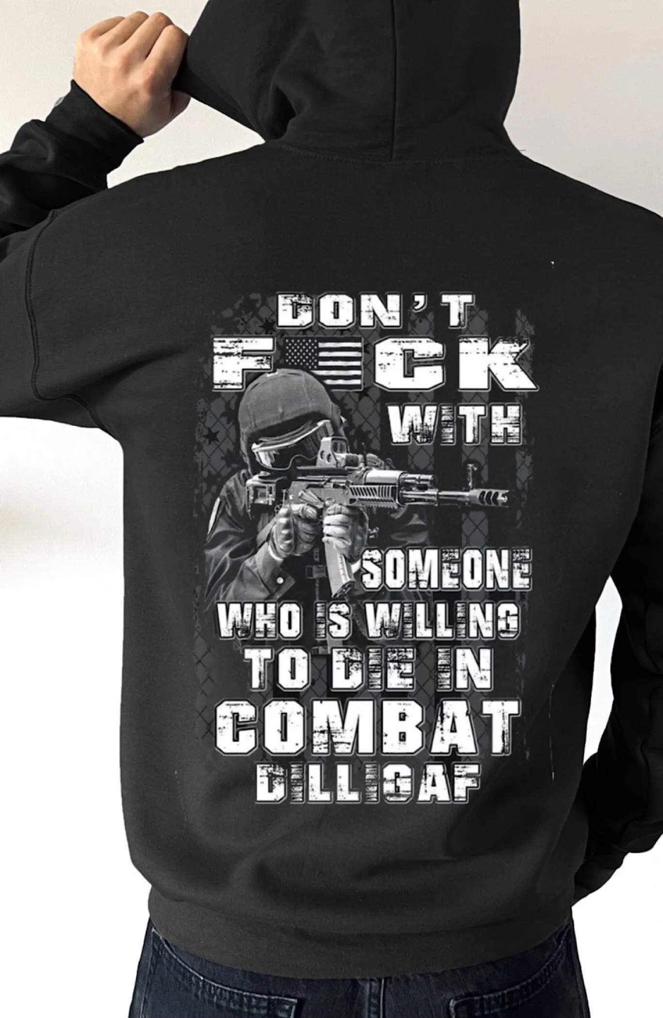 Combat Warrior Pullover Hoodie