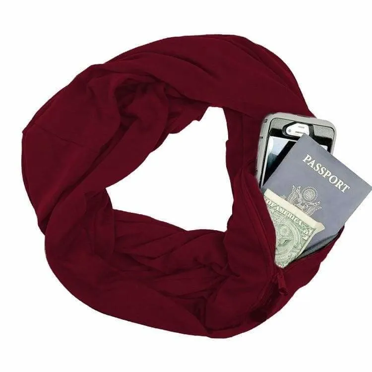 Convertible pocket scarf