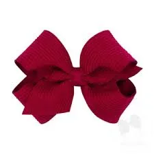 Corduroy Overlay Bow