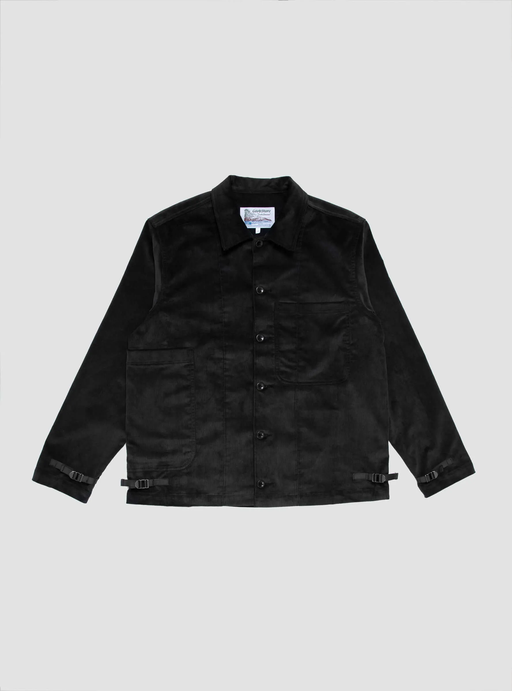 Corduroy Storage Shirt Black