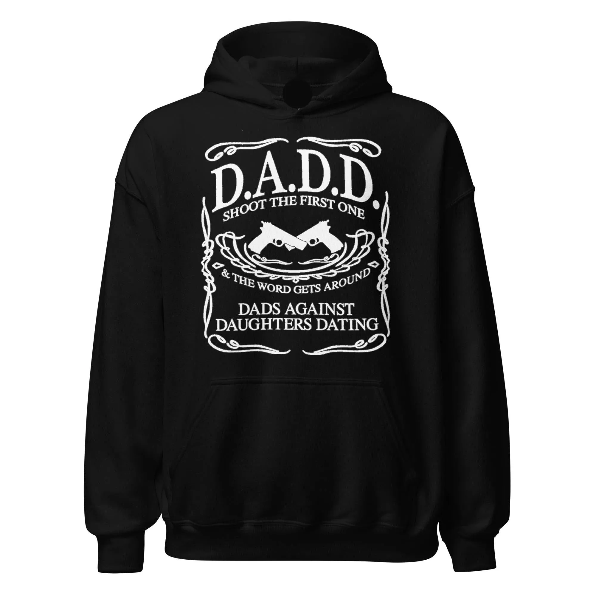 Cotton Soft Feel Midweight Hoodie Dads Against Daughter Dating Unisex Pullover