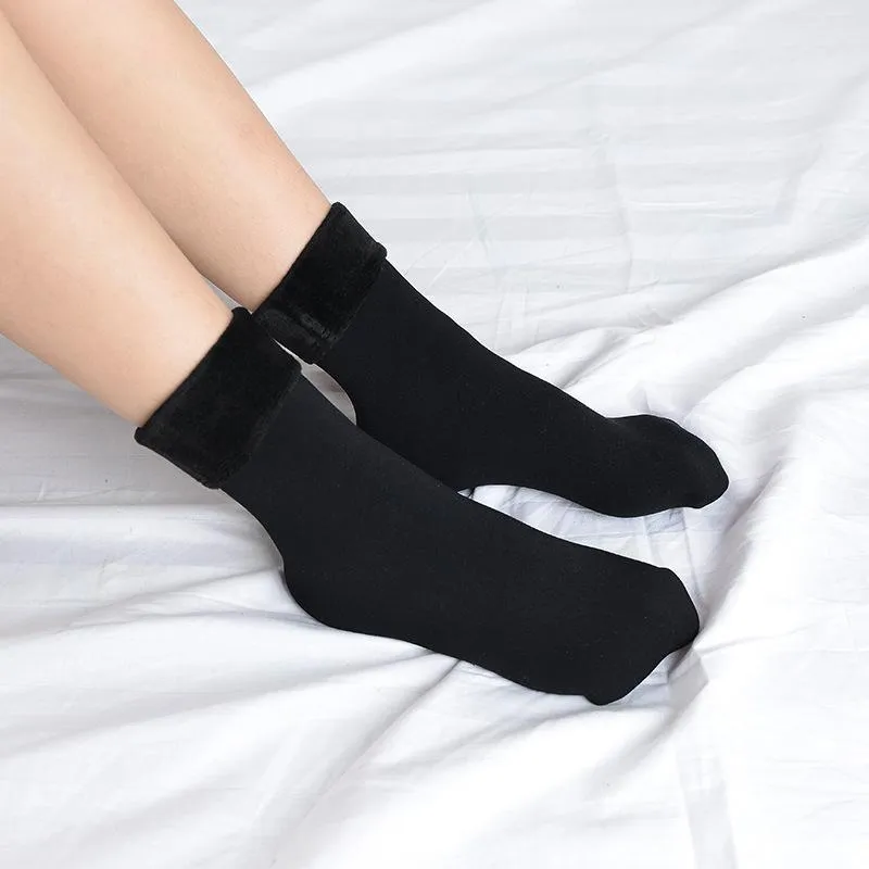 Cozy Faux Fur Socks