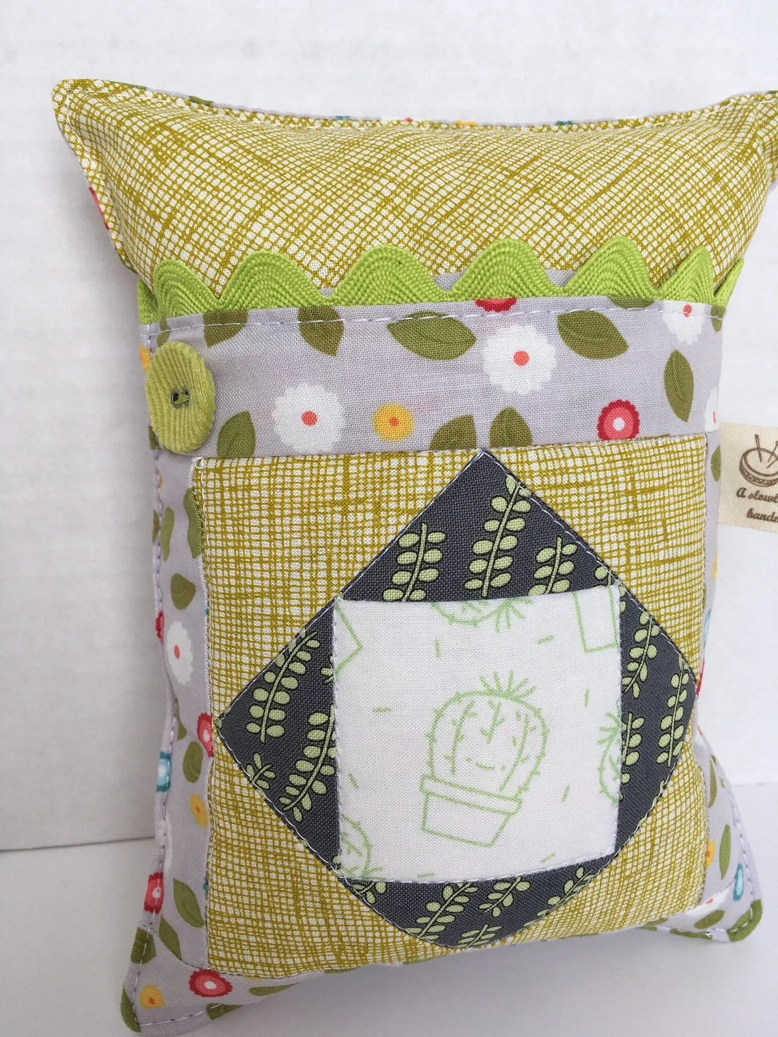 Cute Cactus Deluxe Pincushion