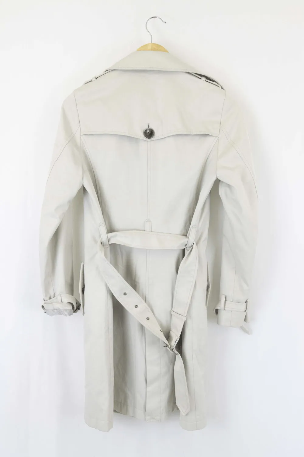 David Lawrence Beige Trench Coat 8