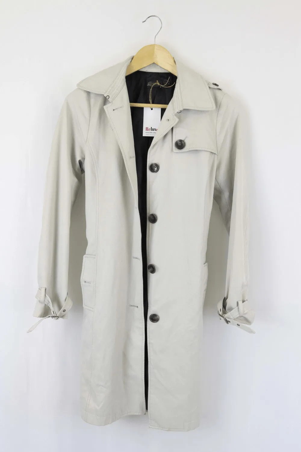 David Lawrence Beige Trench Coat 8