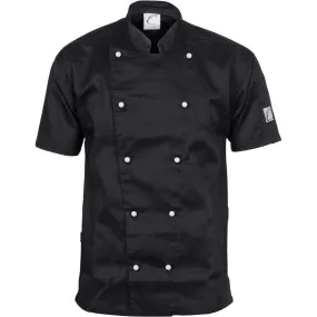 Dnc Workwear Traditional Short Sleeve Chef Jacket -1101