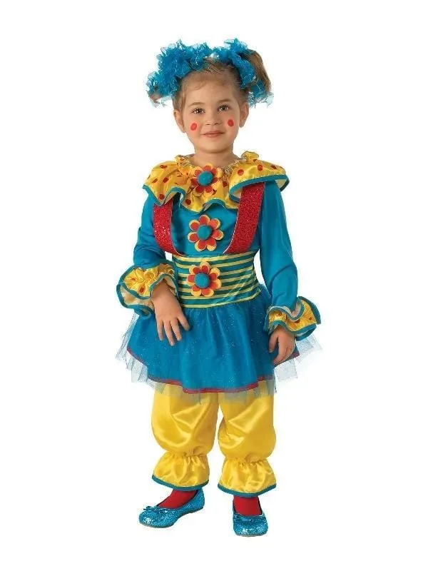 Dotty the Flower Clown Children's Costume