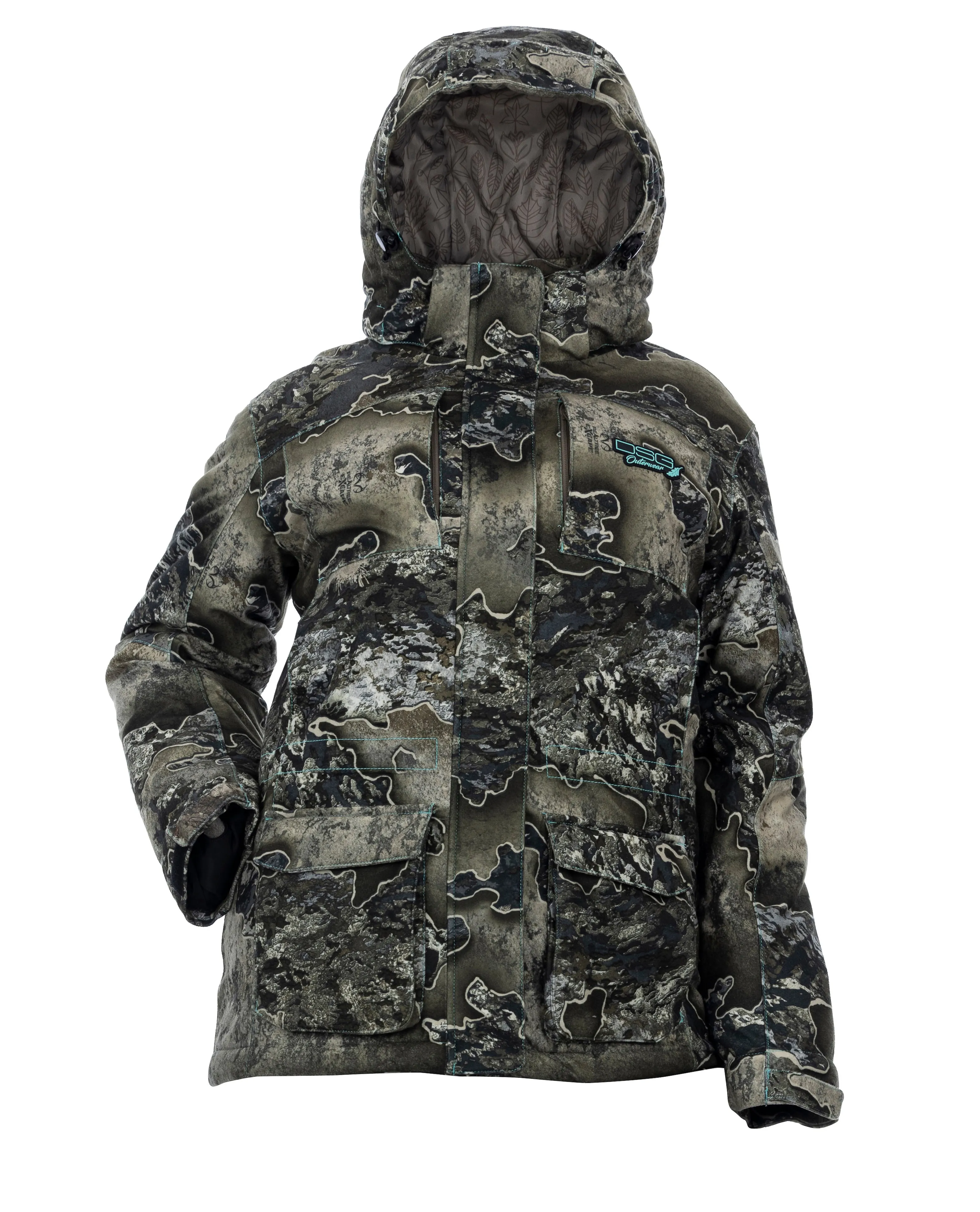 DSG Kylie 5.0 Camouflage Plus Size 3 in 1 Jacket