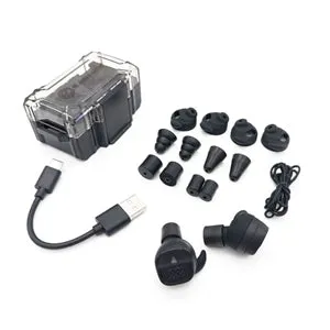 Earmor M20T Bluetooth Electronic Ear Plugs - Tactical Black (M20T-BK)