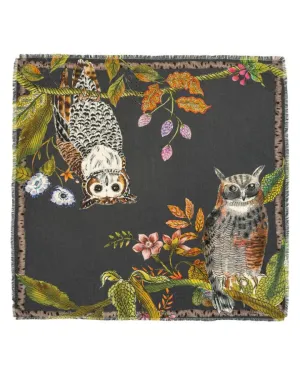 Echo Hoot Hoot Square Scarf