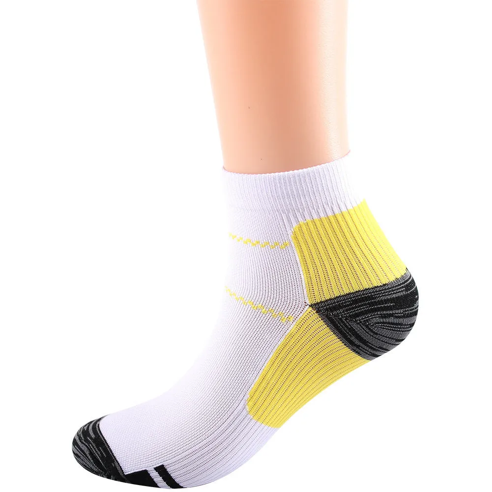 Elastic compression sports socks