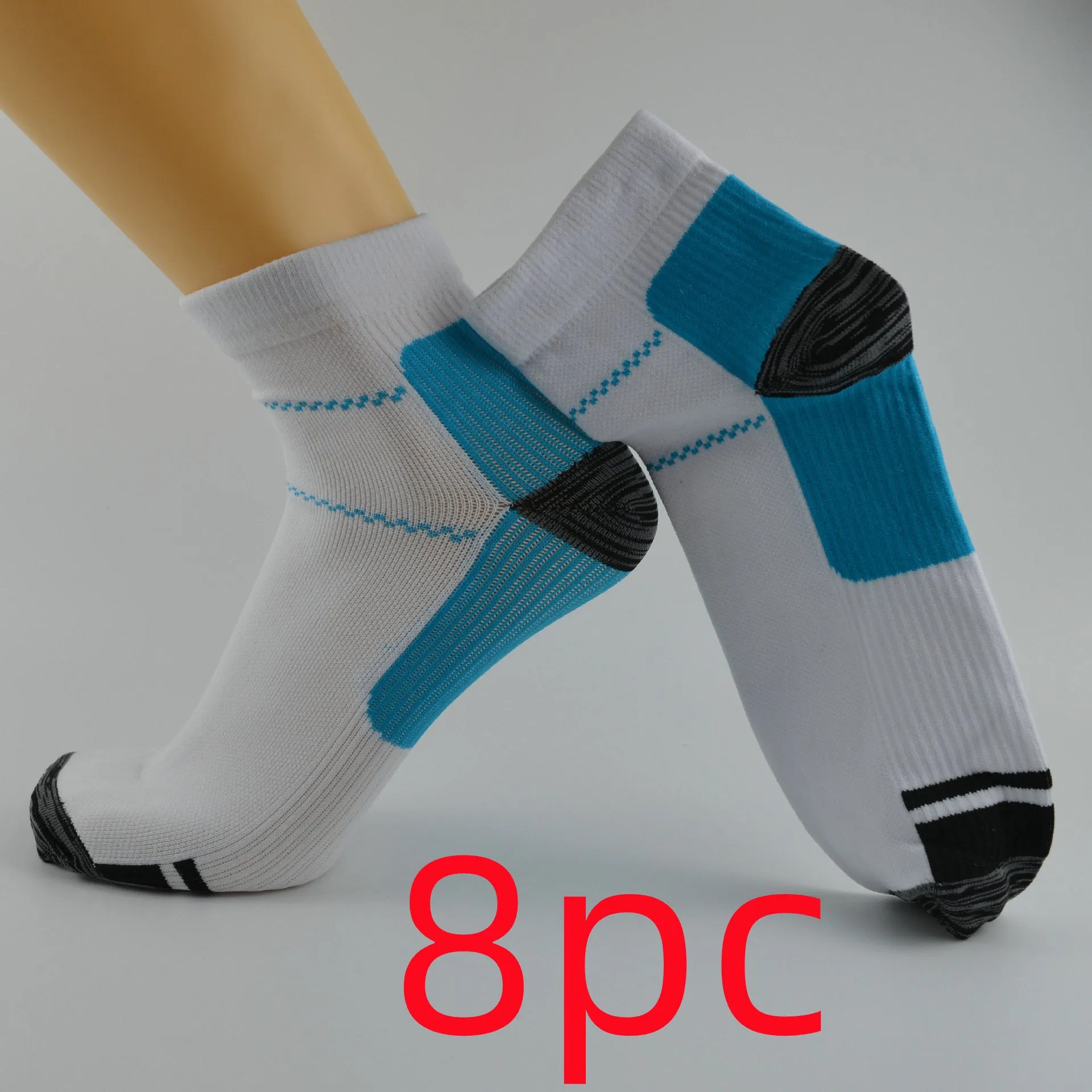 Elastic compression sports socks