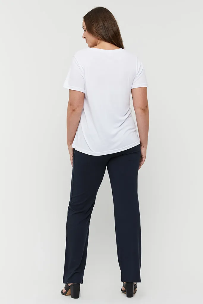 Essential Bamboo Pants - Dark Navy