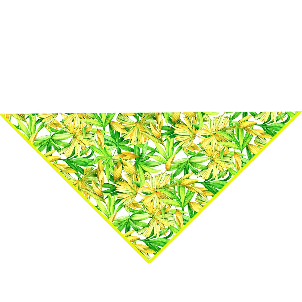 Euphoria – Secret Garden Scarf (Neon Yellow)