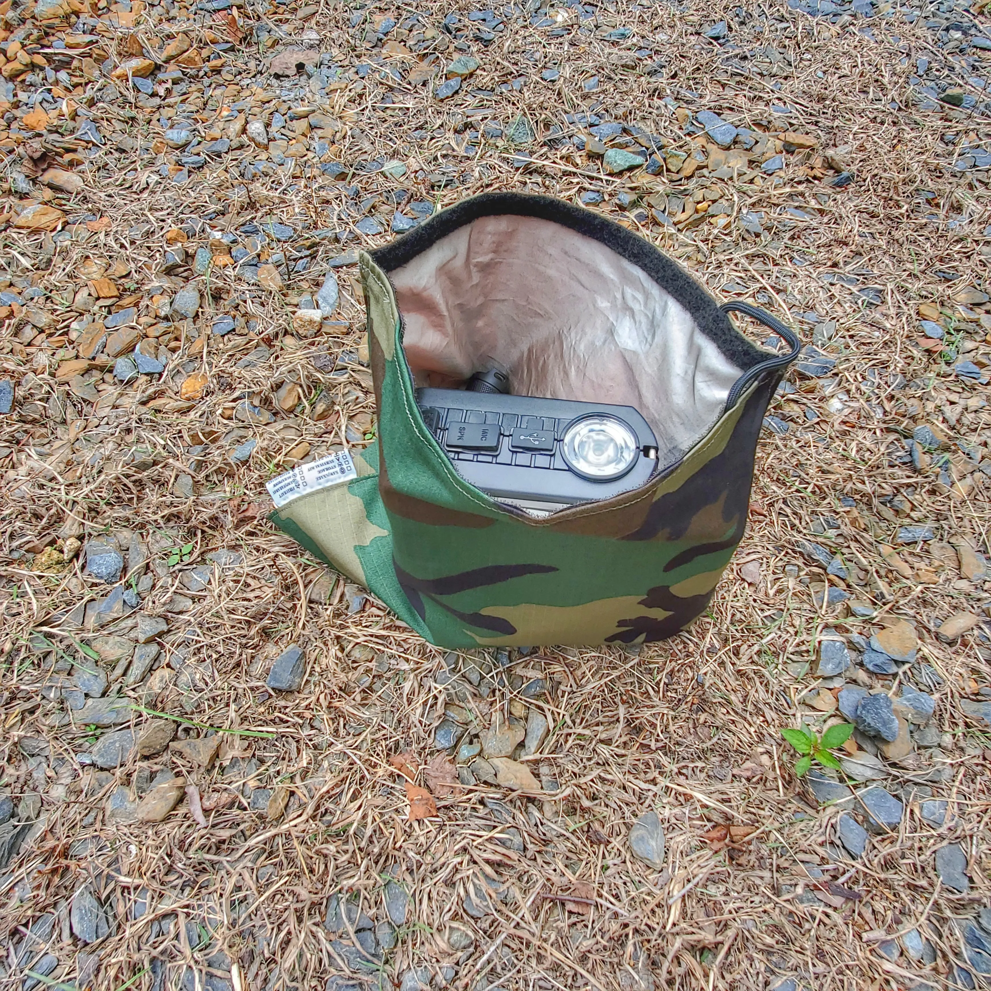 Faraday Hank - EMP/Radiation/RFID Resistant Handkerchief.