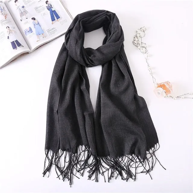 Fashion Cashmere Scarf Printed Bandana Shawl #8723