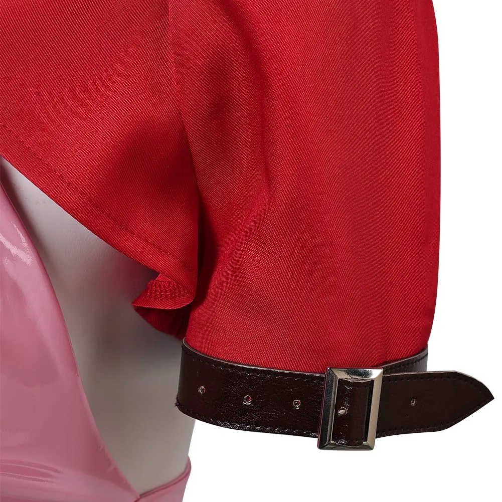 Final Fantasy Aerith Gainsborough Women Pink Sexy Suit Party Carnival Halloween Cosplay Costume