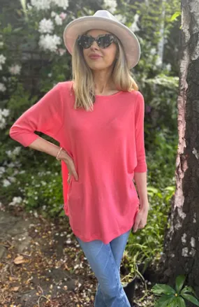 Flutter (3/4 Sleeve) Top (discontinued colours)