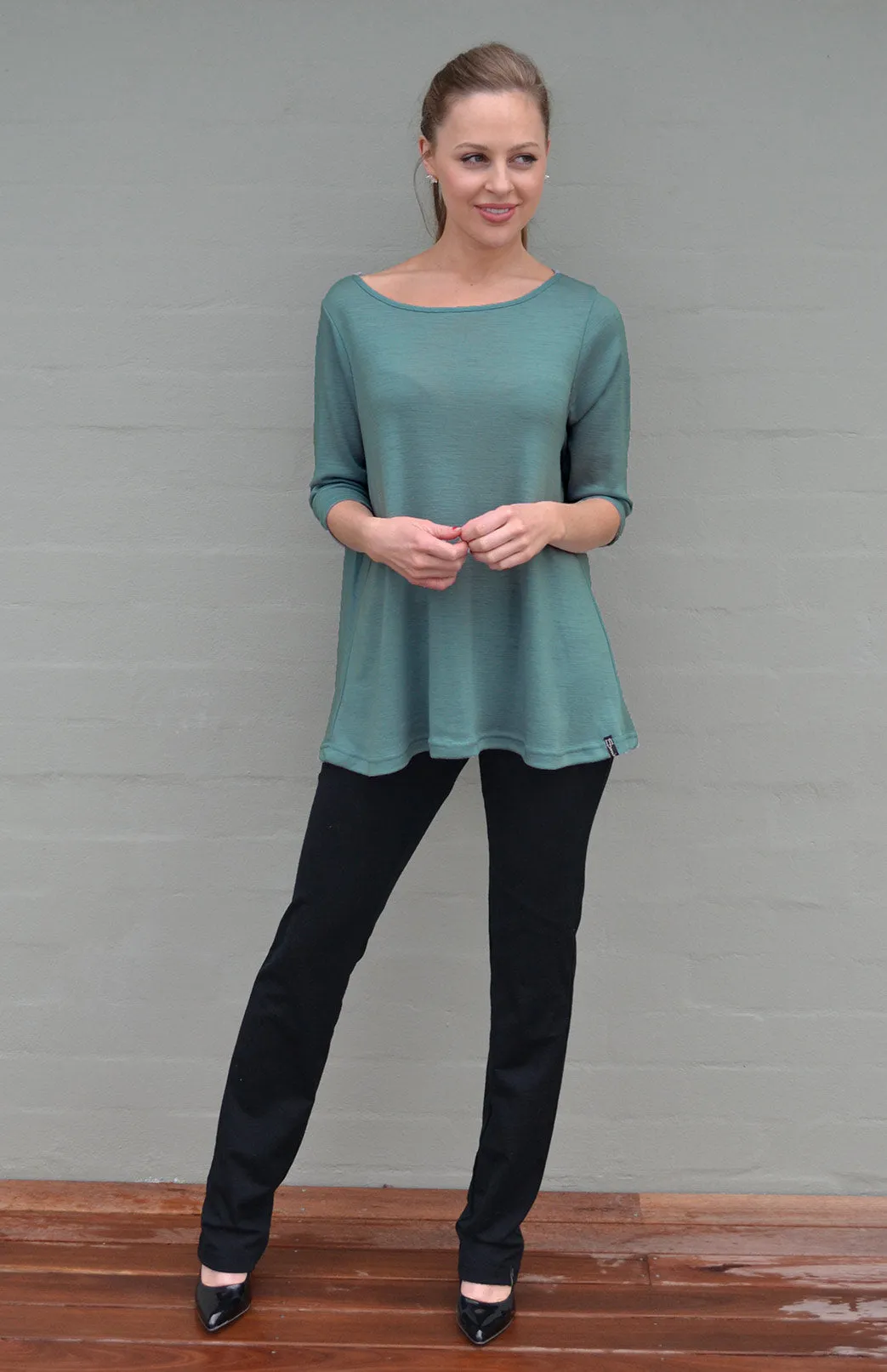 Flutter (3/4 Sleeve) Top