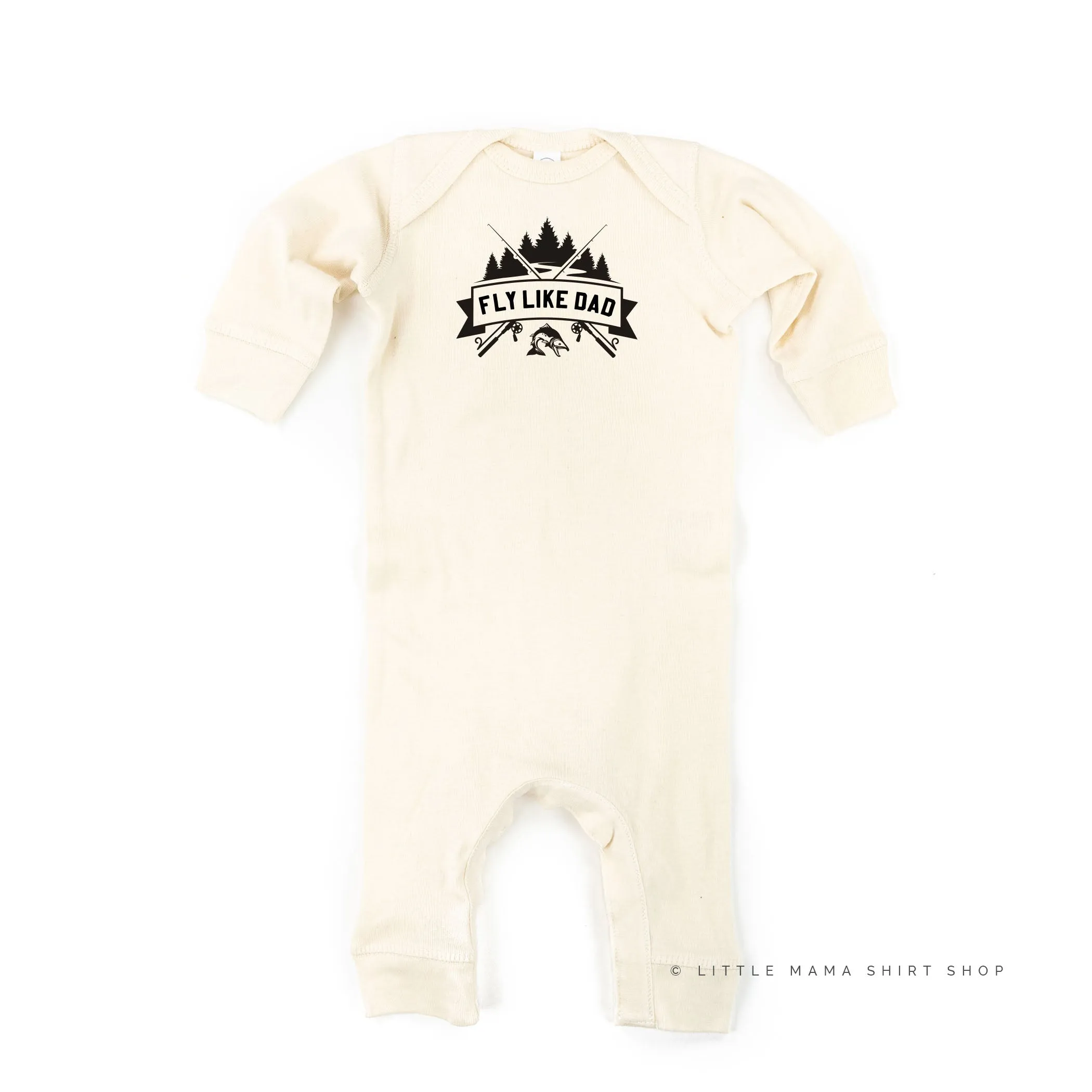 Fly Like Dad - One Piece Baby Sleeper