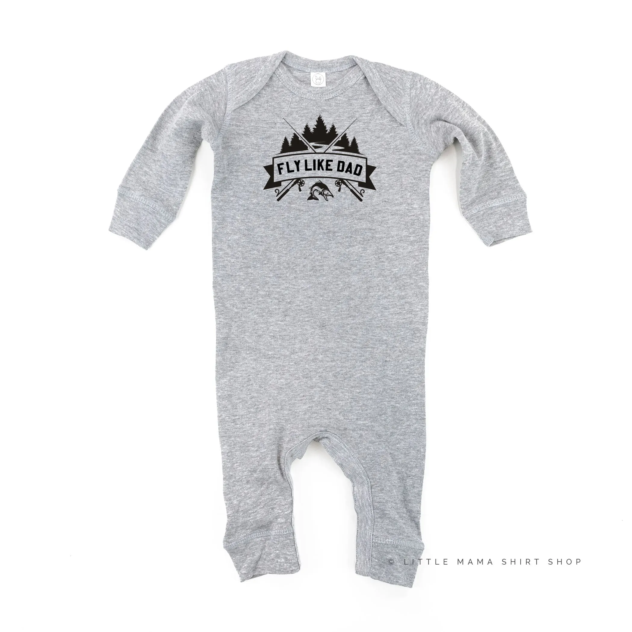 Fly Like Dad - One Piece Baby Sleeper