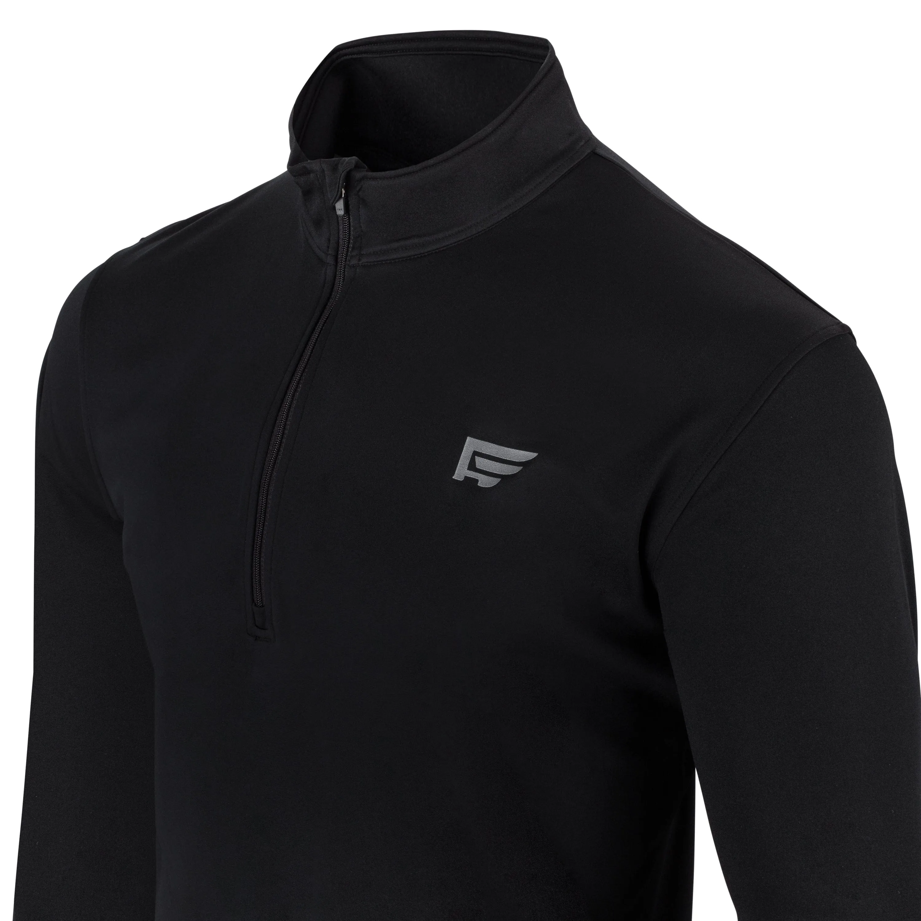 Founders Club Performance Men's Long Sleeve Lightweight Breathable Thermal Half Zip Baselayer Shirt Top Golf Hiking Skiing