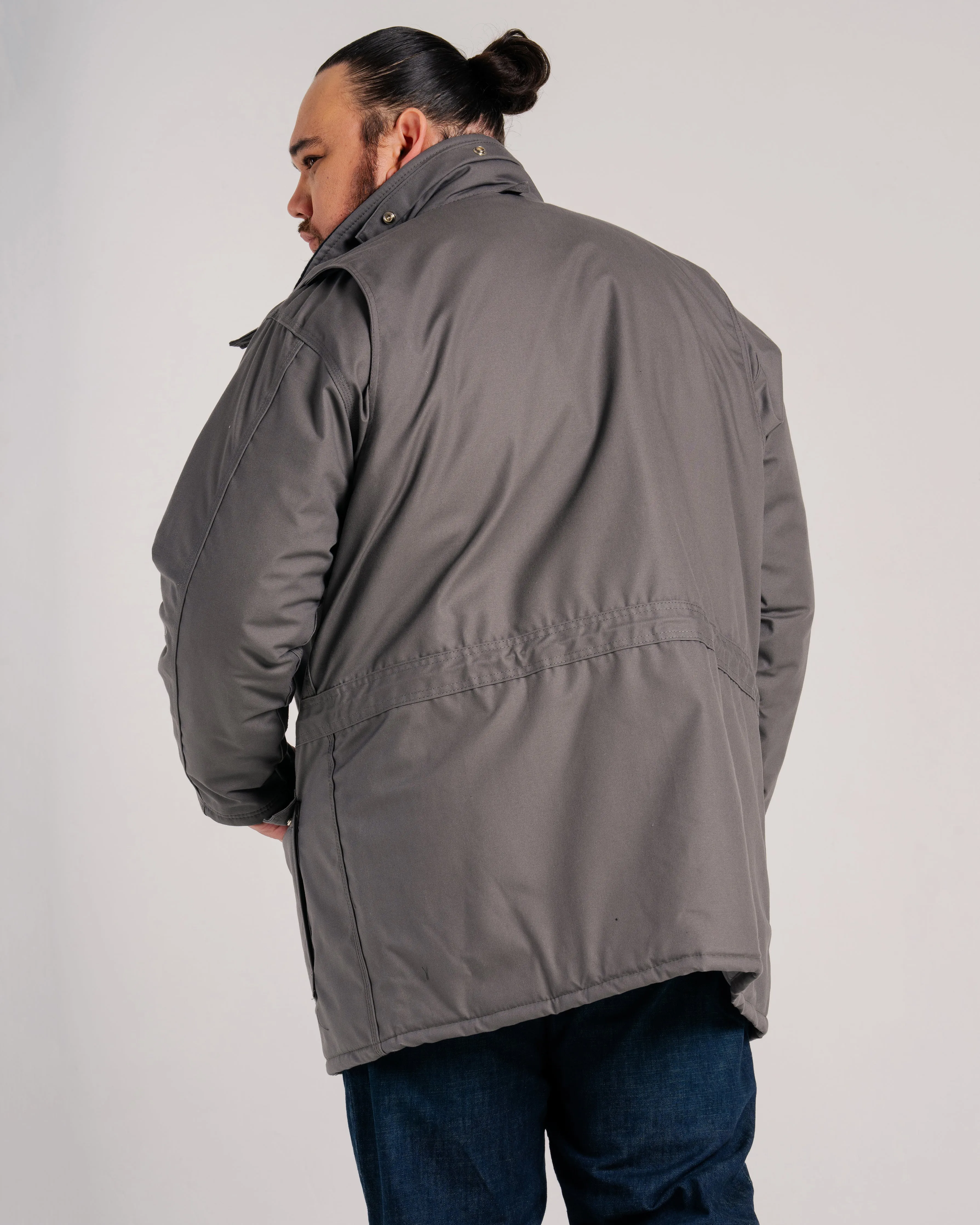 FR Insulated Parka with Windshield Technology | Gray