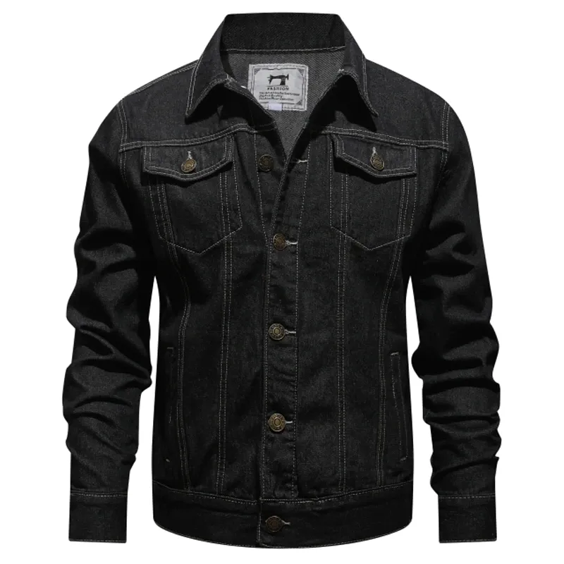 Funki Buys | Jackets | Men's Classic Denim Jacket | Slim Fit Jacket