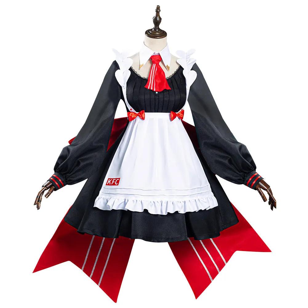 Genshin Impact x KFC Noelle Maid Dress Suit Cosplay Costume