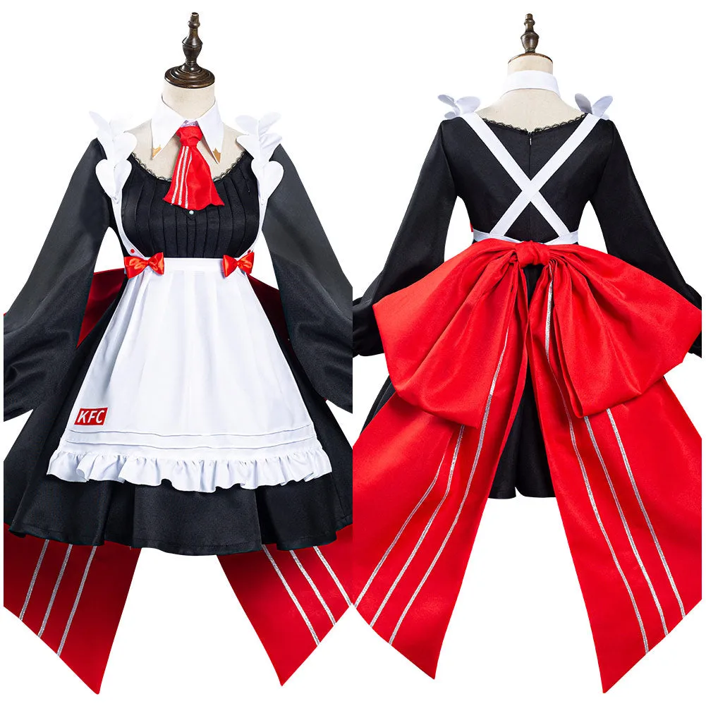 Genshin Impact x KFC Noelle Maid Dress Suit Cosplay Costume