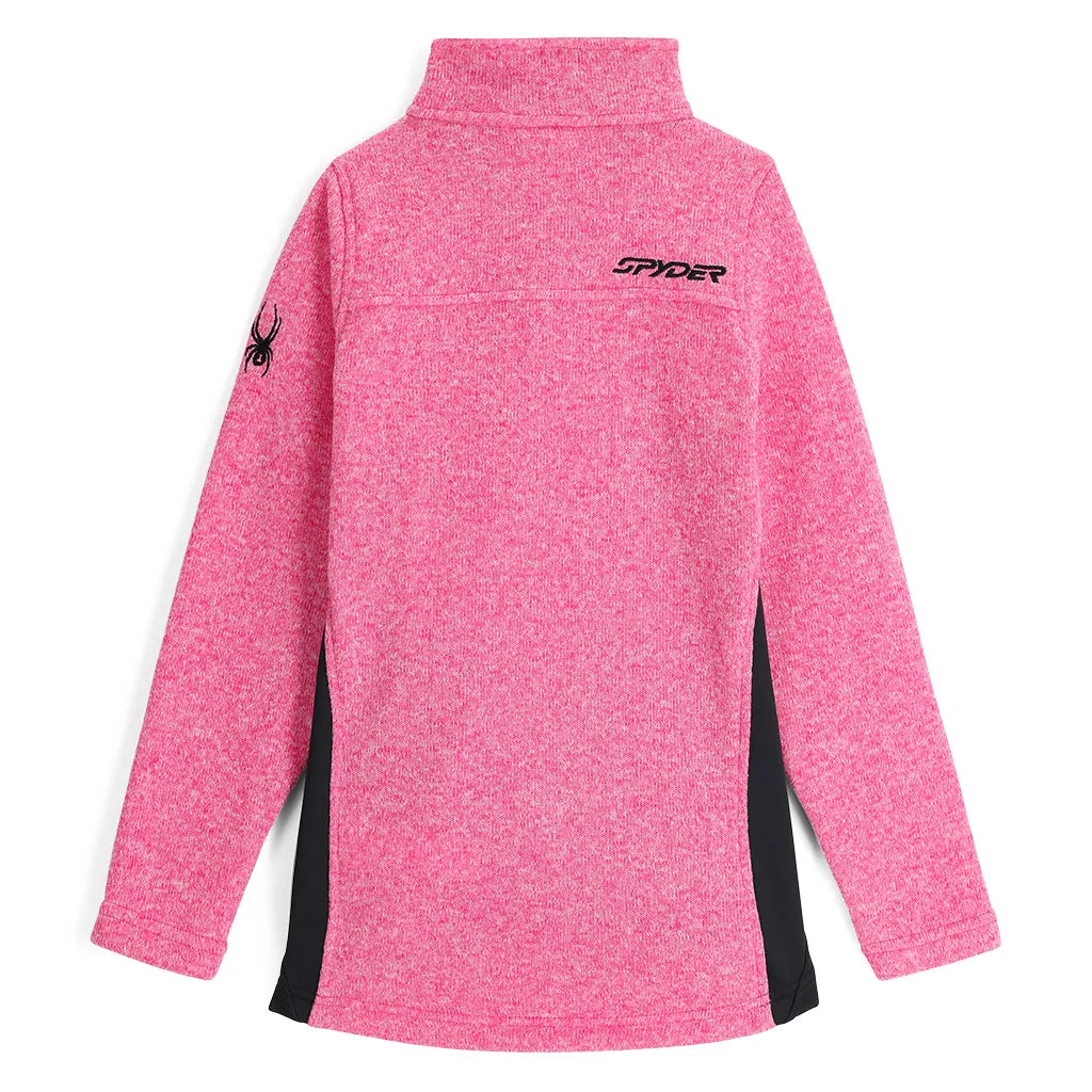 Girls Aspire Half Zip - Pink