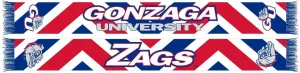 GONZAGA BULLDOGS SCARF