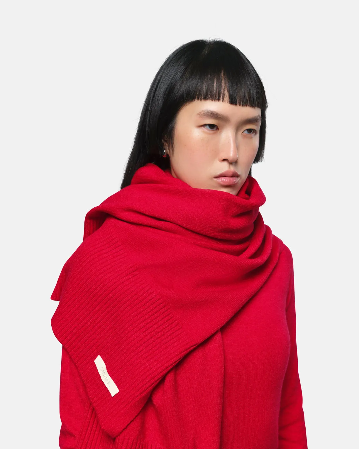 Harris Rouge Scarf