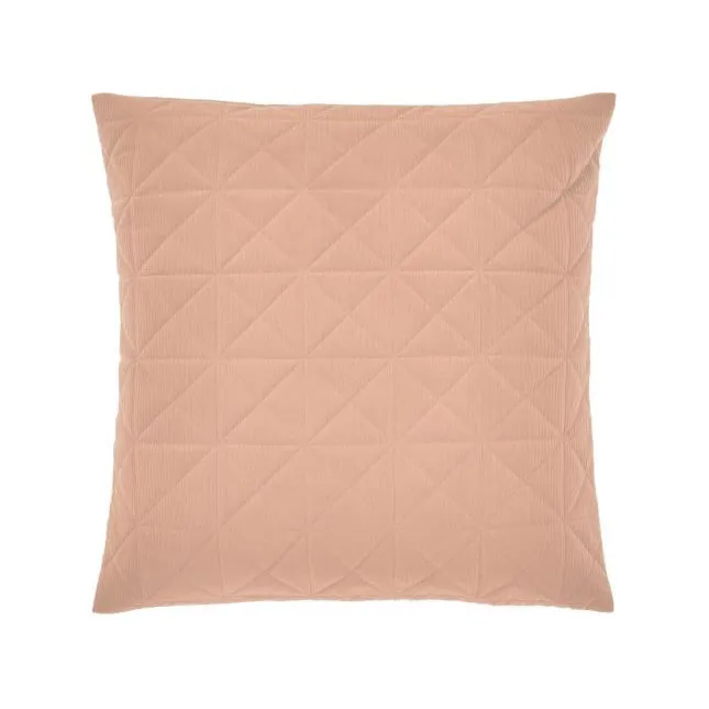 Heath Terracotta European Pillowcase by Linen House