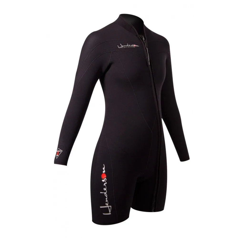 Henderson Woman Thermoprene Long Sleeve Shorty Jacket (Front Zip) 3mm Scuba Wetsuit