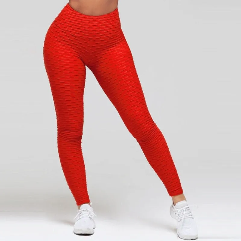 High Waist Fitness Workout Push Up Leggings