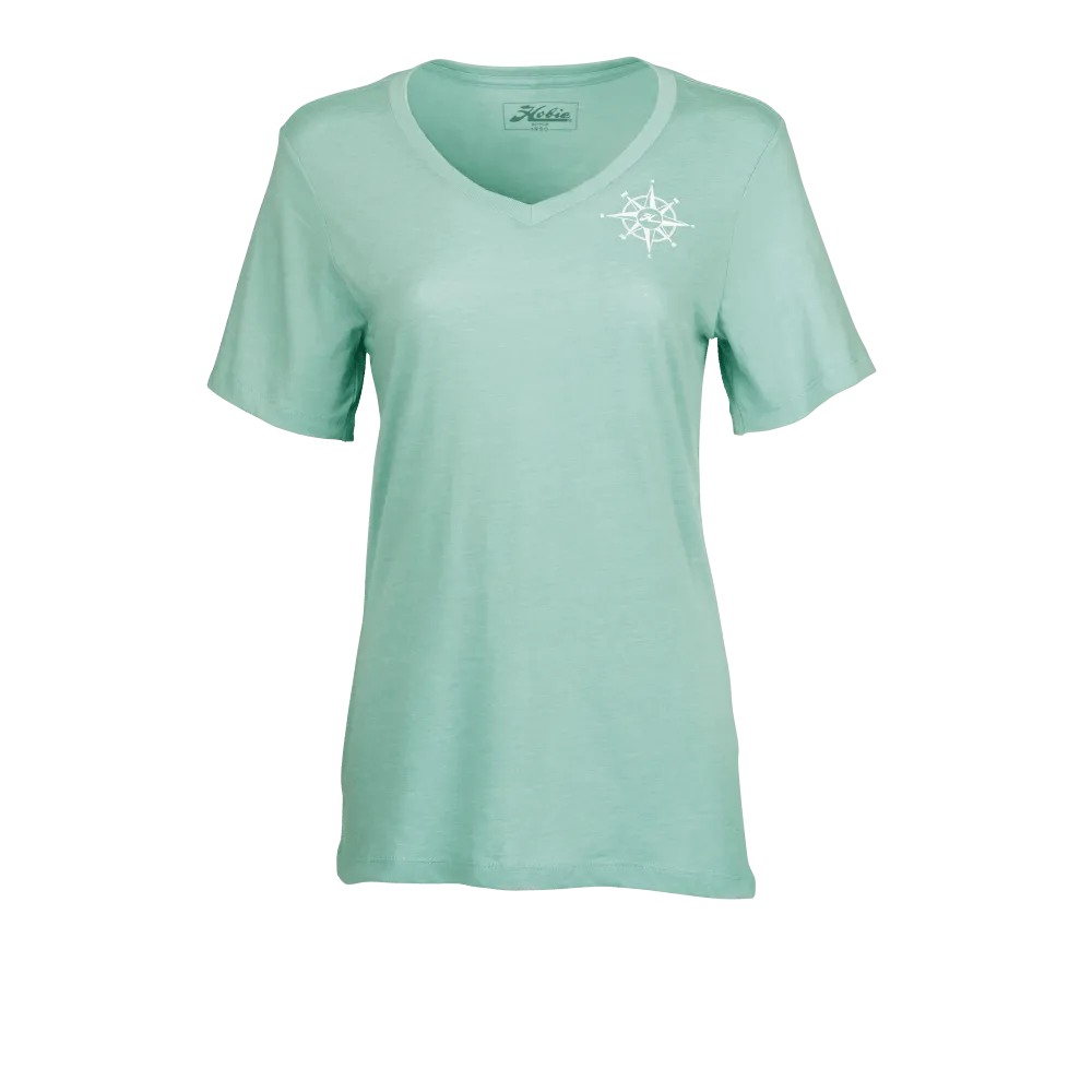 Hobie Women's Compass Short Sleeve T Shirt