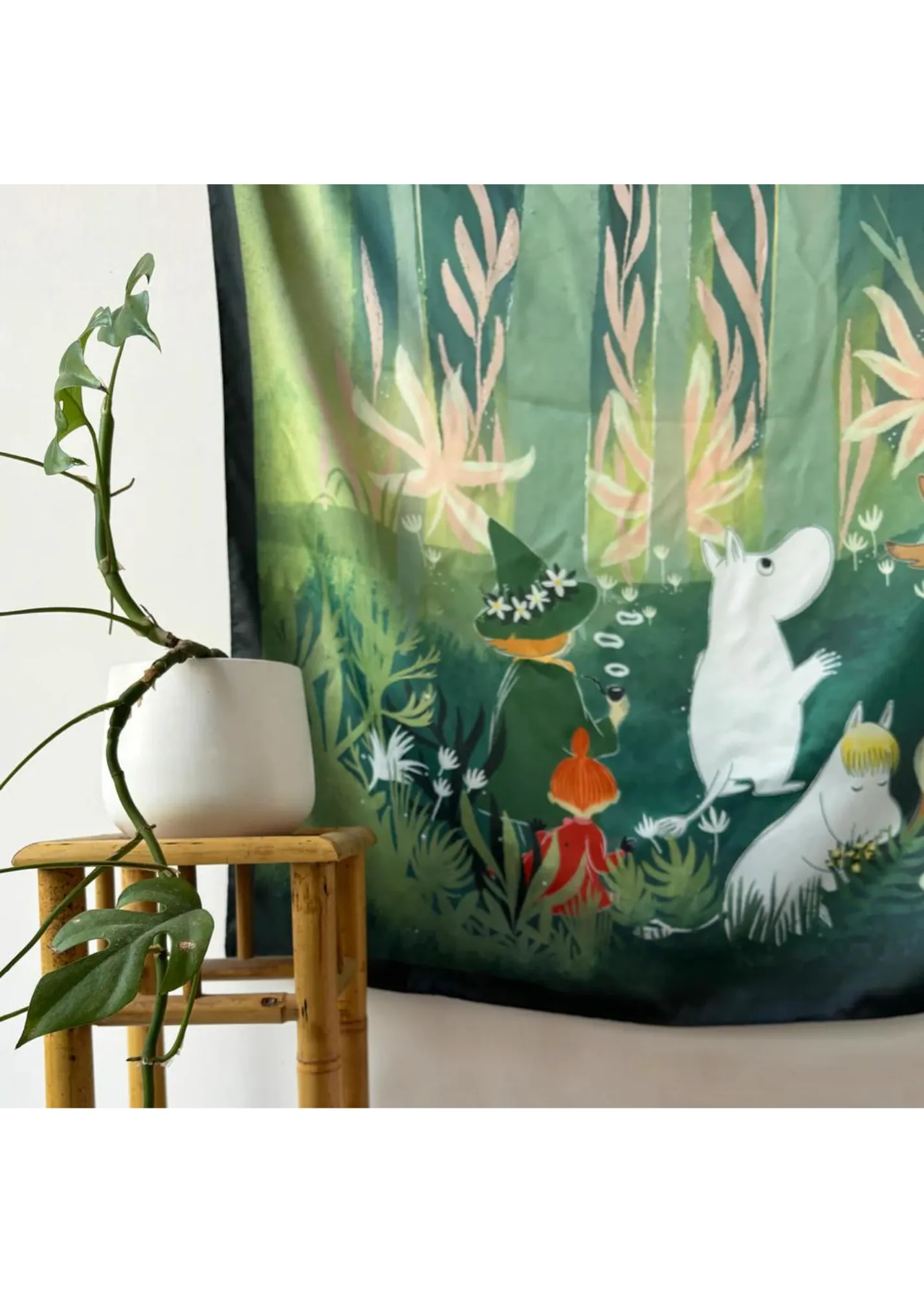 House of Disaster - Moomin Forest Square Scarf