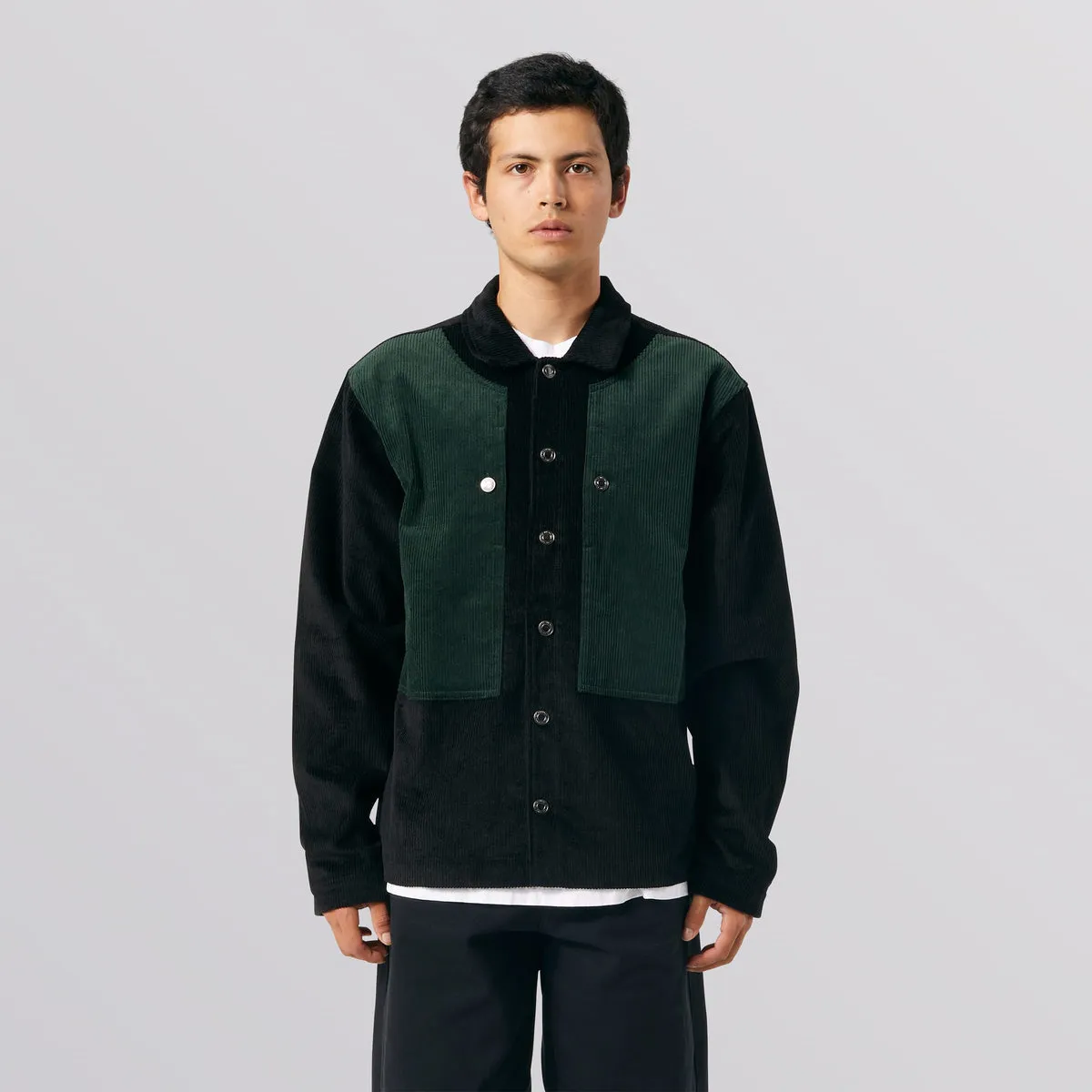 Huf Marina Box Overshirt - Black