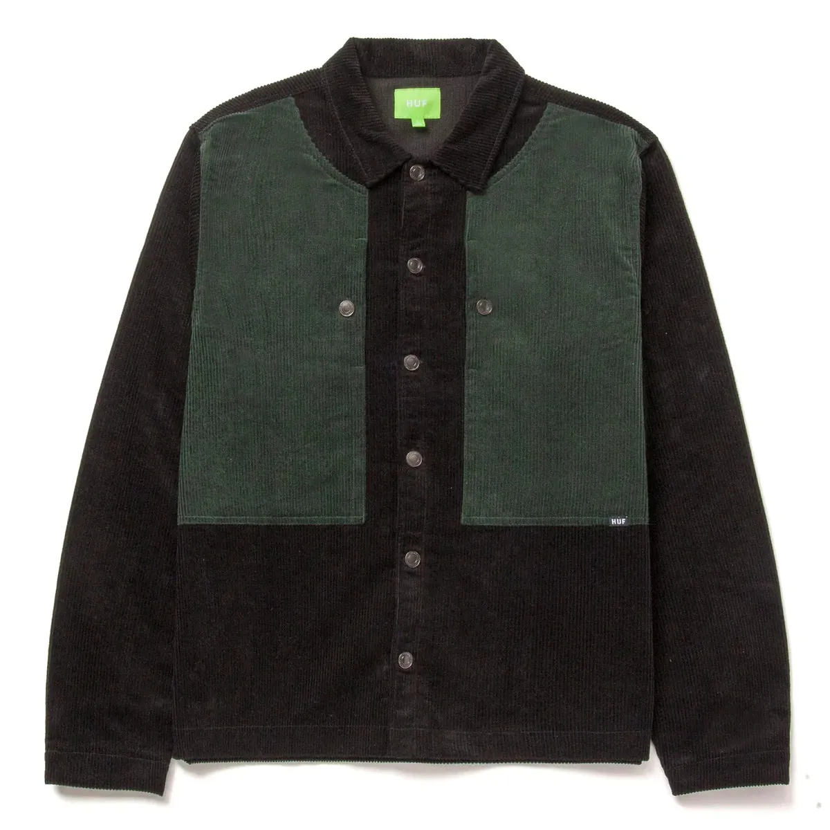 Huf Marina Box Overshirt - Black