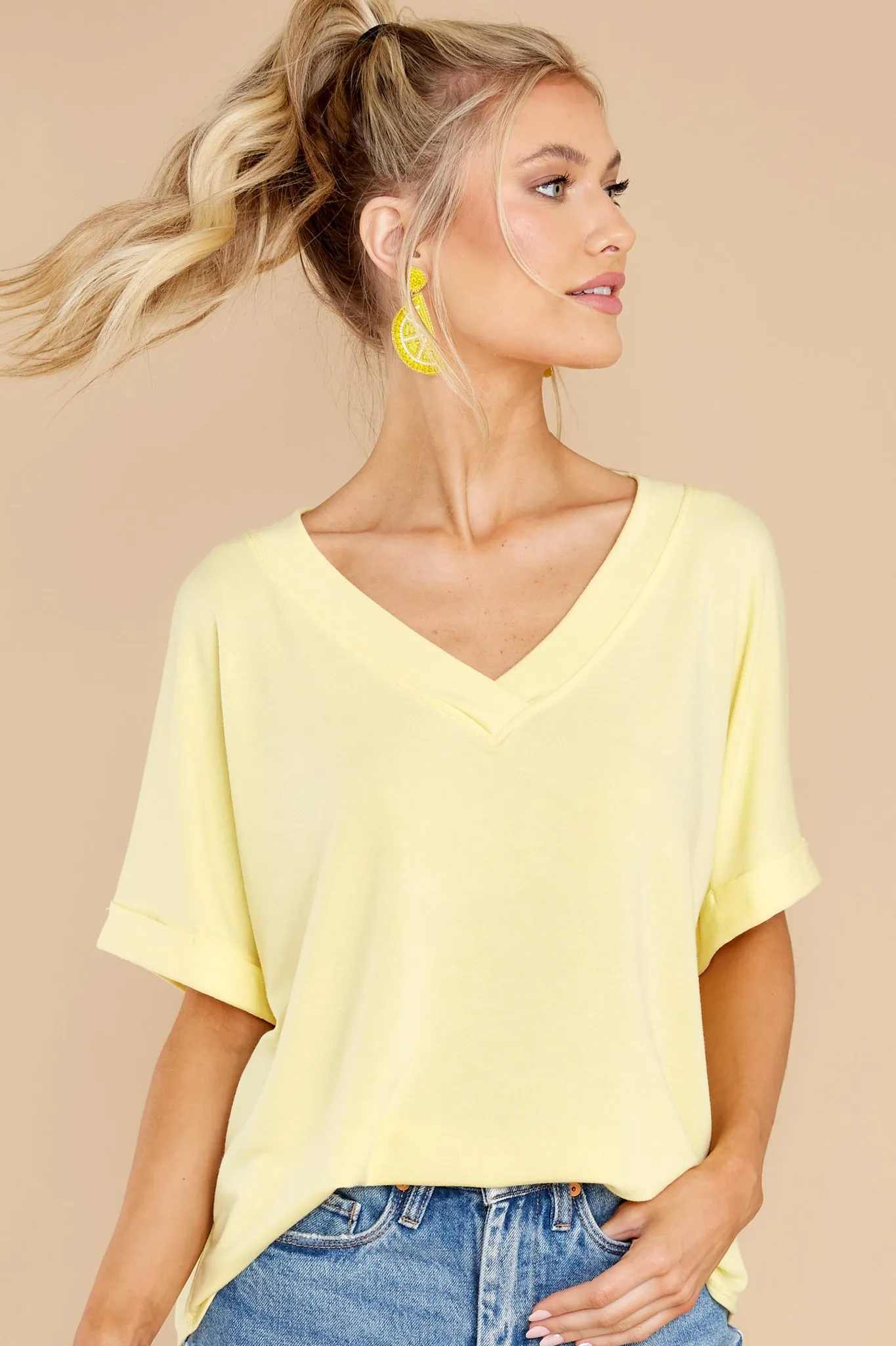 Imagine The Possibilities Yellow Top