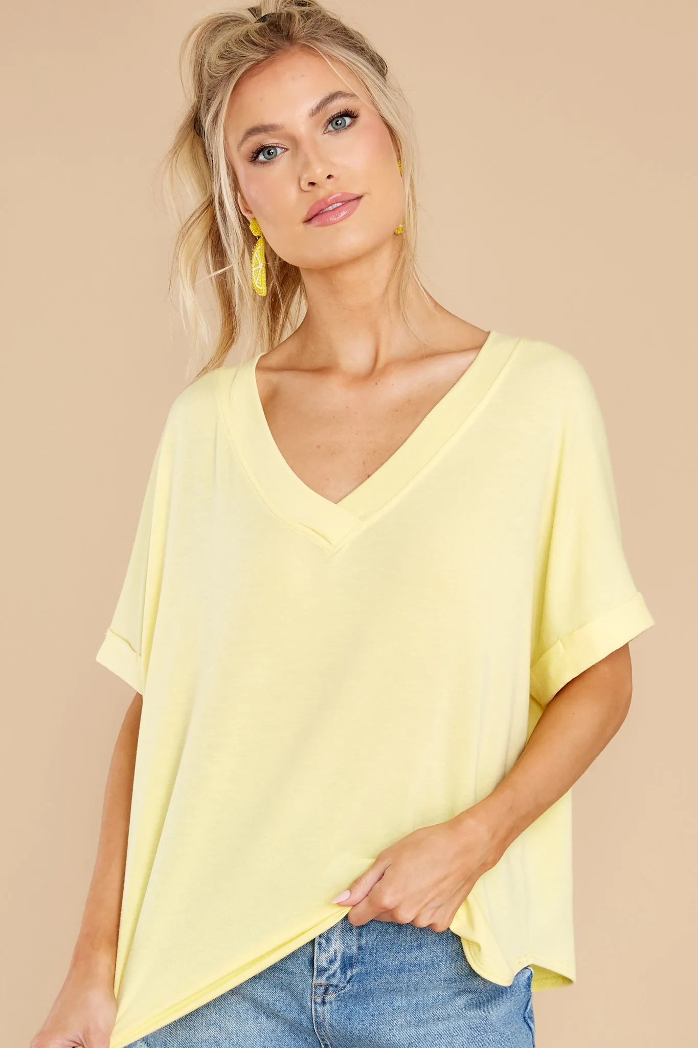 Imagine The Possibilities Yellow Top