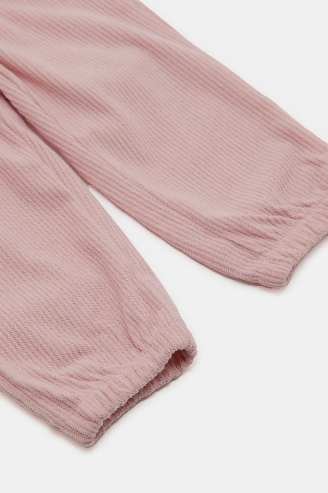 Infant Girls Pink Corduroy Trousers