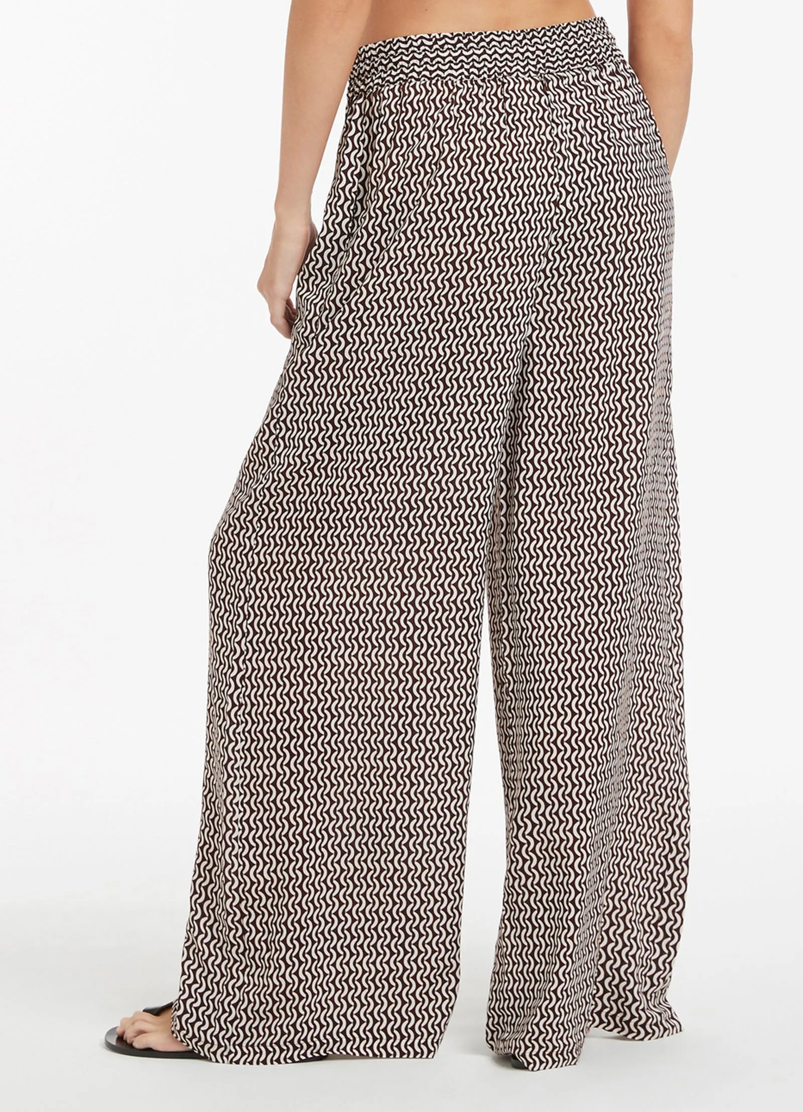 Ipanema Wide Leg Pant - Chocolate