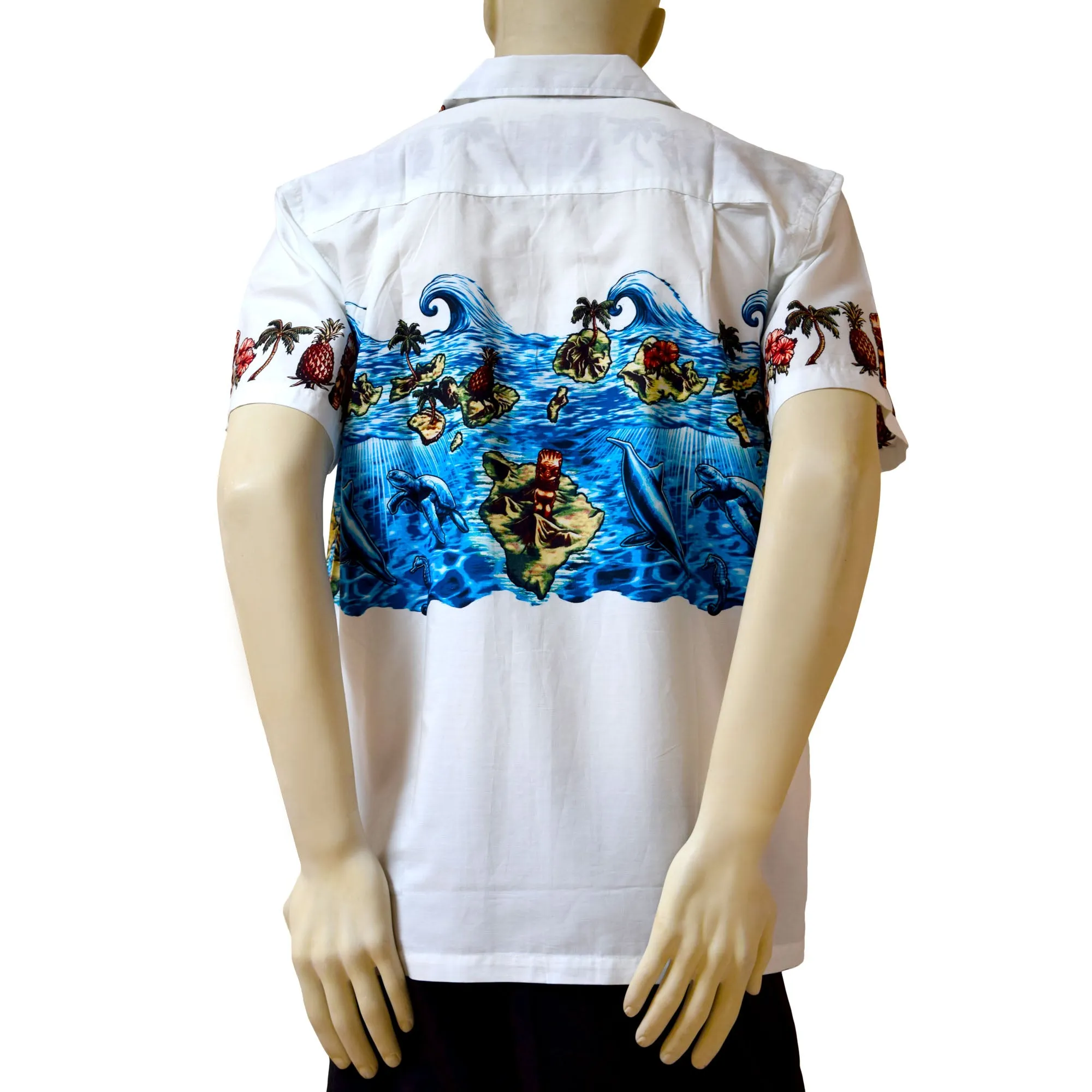 Island Band Men's Aloha Shirt