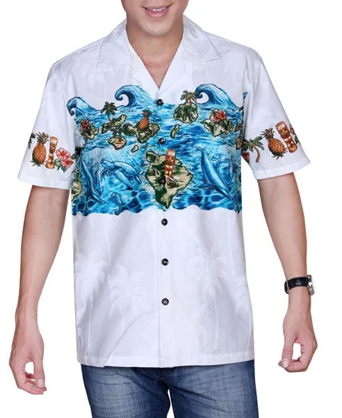 Island Band Men's Aloha Shirt