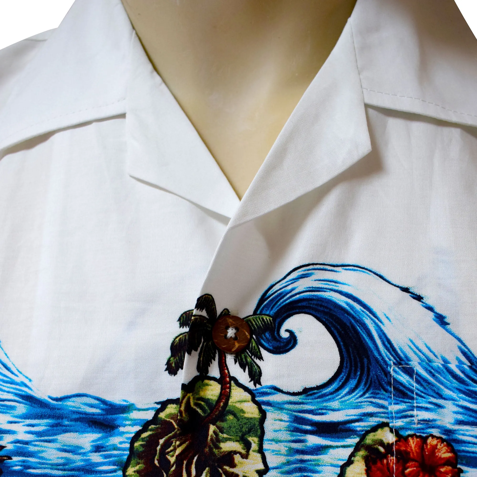 Island Band Men's Aloha Shirt