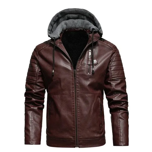 Jackets For Mens Leather Coat Men's Man Windbreaker Hooded Parkas Sports Sweat-shirts Down Light Trekking Cold Waterproof Coats