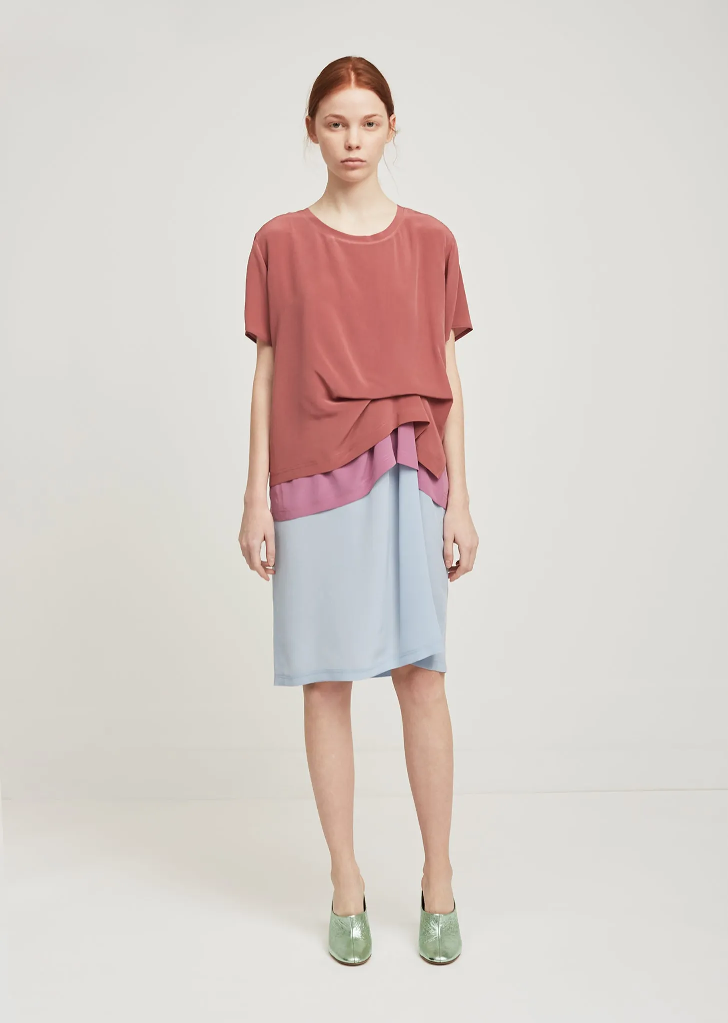 Joey Color Block T-Shirt Dress