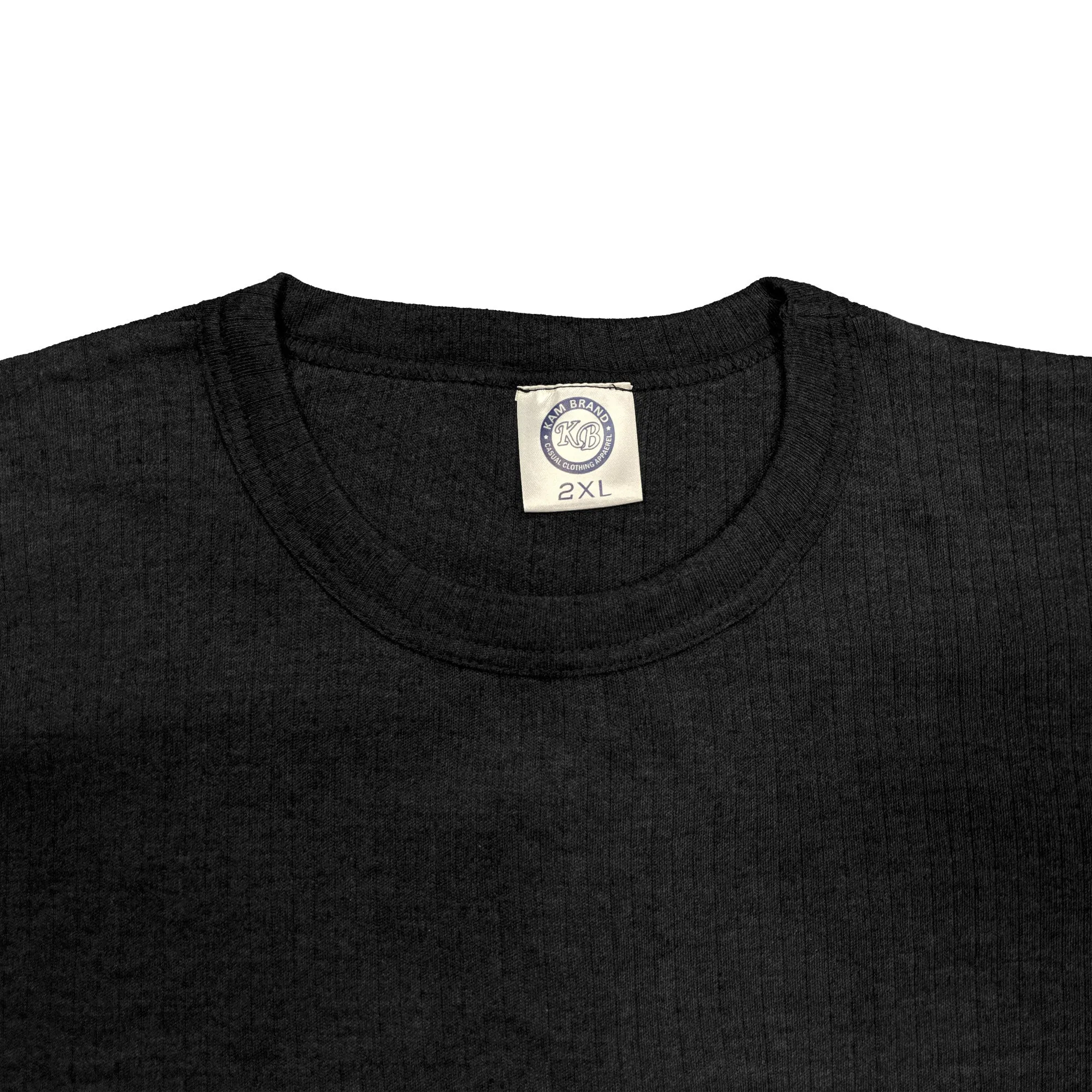 Kam Thermal Long Sleeve T-Shirt - KBS832 - Black